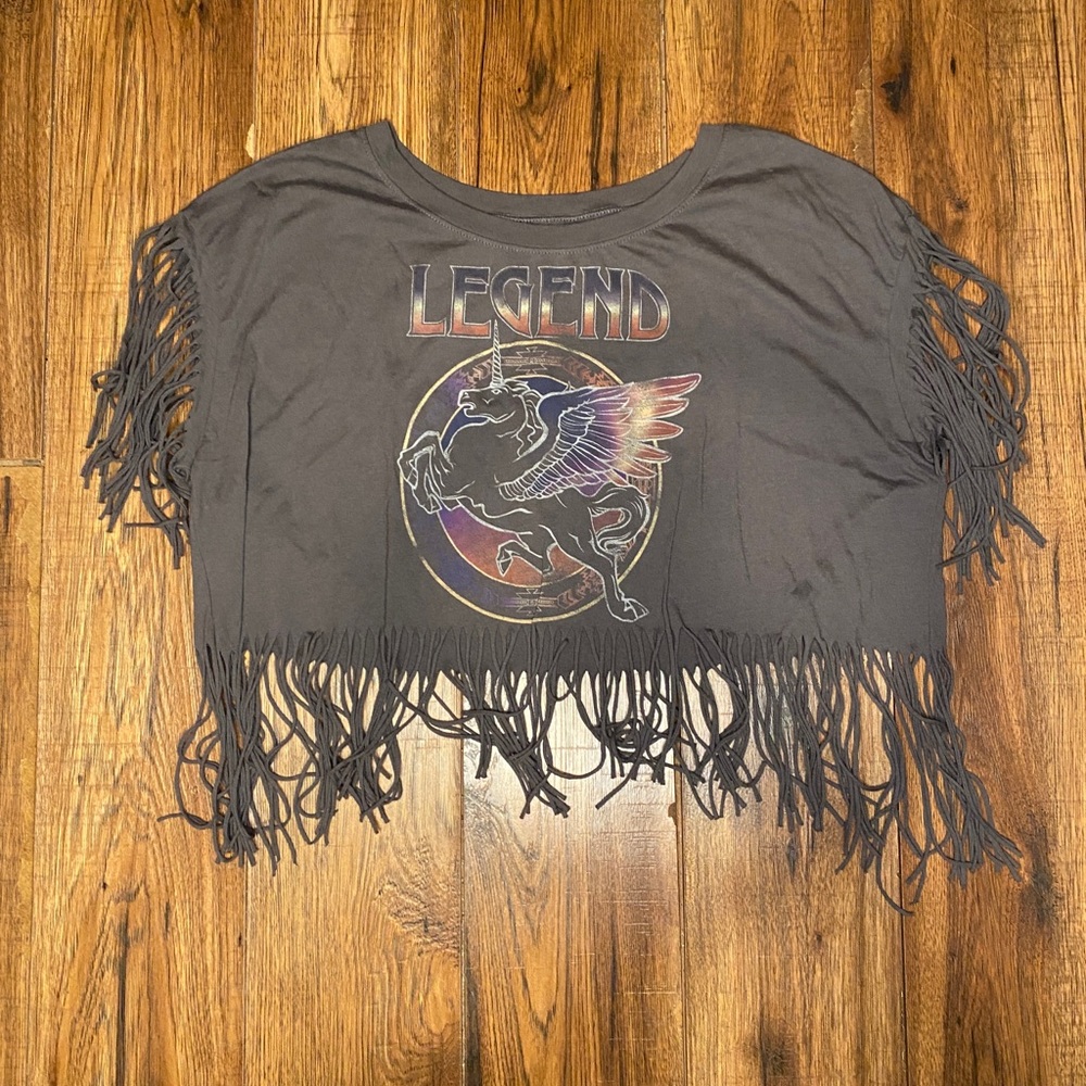 Mighty Fine Fringe Tee